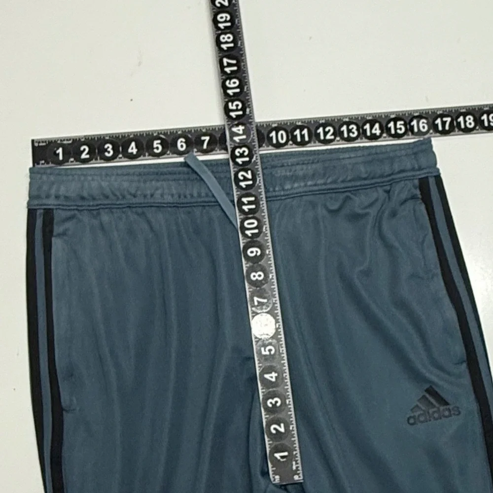 Adidas Track Pants Mens Large 32x30 Blue‎ AeroReady Tiro Training Zip Ankle